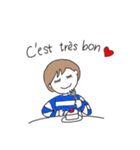 Yucony先生のフランス語スタンプ①（個別スタンプ：9）