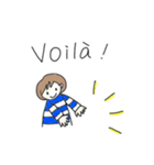 Yucony先生のフランス語スタンプ①（個別スタンプ：10）