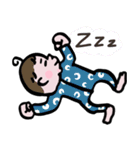 みにぴ！ 赤ちゃんのあるあるフェイス（個別スタンプ：1）