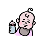 みにぴ！ 赤ちゃんのあるあるフェイス（個別スタンプ：13）