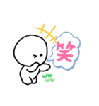 表情少なめキャラ（個別スタンプ：14）
