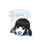 あおまるの絵（個別スタンプ：1）