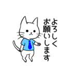 Tシャツ猫（個別スタンプ：12）