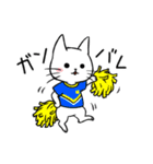 Tシャツ猫（個別スタンプ：22）