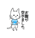 Tシャツ猫（個別スタンプ：24）