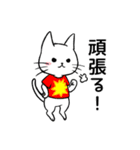 Tシャツ猫（個別スタンプ：25）