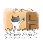 【毎日使える】富士額猫の日常 其の参（個別スタンプ：30）