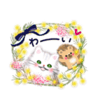 ふわふわ子猫さんたちの春スタンプ♡（個別スタンプ：17）