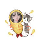 AIアニメY（個別スタンプ：3）