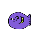魚さんはいつもそうだよ〜（個別スタンプ：9）