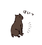 猫応援！浮世絵ねこスタンプ（個別スタンプ：5）