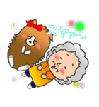 ワンとニャンとばぁばの日常（個別スタンプ：13）