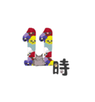 猫と花時計（個別スタンプ：11）