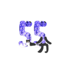 猫と花時計（個別スタンプ：26）