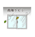 キャラなしシンプル天気＆防災スタンプ（個別スタンプ：5）