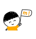 まんまるくん使えるスタンプ！（個別スタンプ：1）