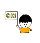 まんまるくん使えるスタンプ！（個別スタンプ：15）