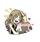 よく喋るお嬢様（個別スタンプ：7）