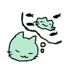 もこもこねこ byももさと（個別スタンプ：14）