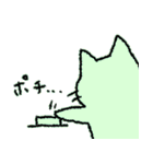 もこもこねこ byももさと（個別スタンプ：26）