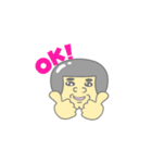 アフロのトキ子ちゃん！（個別スタンプ：8）