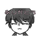 うるふかっと（どあっぷ）（個別スタンプ：3）