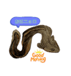 海 お魚 面白可愛いスタンプ（個別スタンプ：1）