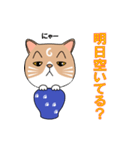 つぼねこ【#猫の日】（個別スタンプ：4）