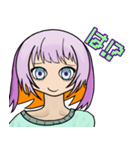 薄藤 葵_V1（個別スタンプ：8）
