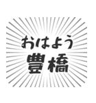 豊橋生活（個別スタンプ：34）