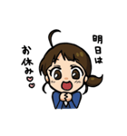ダメっこOL 無能ちゃん（個別スタンプ：2）