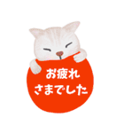 【丁寧な仕事対応】BIG☆できる猫さんver.（個別スタンプ：1）