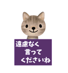 【丁寧な仕事対応】BIG☆できる猫さんver.（個別スタンプ：17）