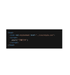HTML スタンプ（個別スタンプ：3）
