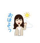 アバター気軽に使えるスタンプ①（個別スタンプ：5）