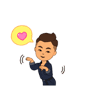 チョイかわ男子（個別スタンプ：16）