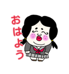 おくれ毛よし子と仲間たち（個別スタンプ：3）
