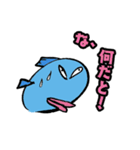 魚のサーカーナと少ない仲間 3（個別スタンプ：6）