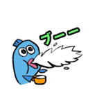 魚のサーカーナと少ない仲間 3（個別スタンプ：10）