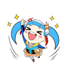 千葉みなとのチバミナコちゃん（個別スタンプ：4）