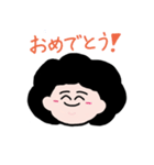 日常のアフロくん（個別スタンプ：3）