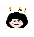 日常のアフロくん（個別スタンプ：5）