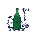 日本酒好きのためのダジャレスタンプ（個別スタンプ：25）