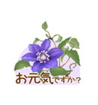 花の挨拶文2（個別スタンプ：30）