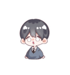 創作ちび男子（個別スタンプ：5）