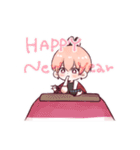 創作ちび男子（個別スタンプ：9）