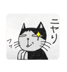 ハチワレ君の日常（個別スタンプ：40）