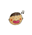 なぜか全部ちょっと驚いてる（個別スタンプ：22）