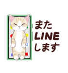 いつもの猫☆いつものあいさつ（個別スタンプ：22）