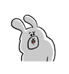 怖顔のうさぎ（個別スタンプ：6）